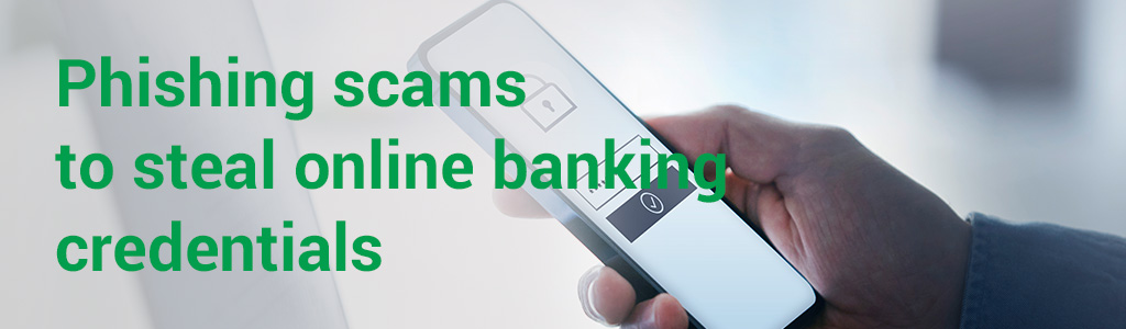 Tentative de phishing ciblant l’e-banking