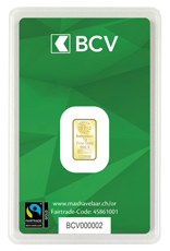 Image lingot d'or 1 gramme