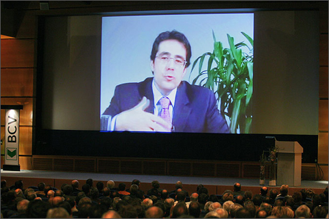 Conf�rence Conjoncture et Perspectives 7 novembre 2007 - Darius Rochebin